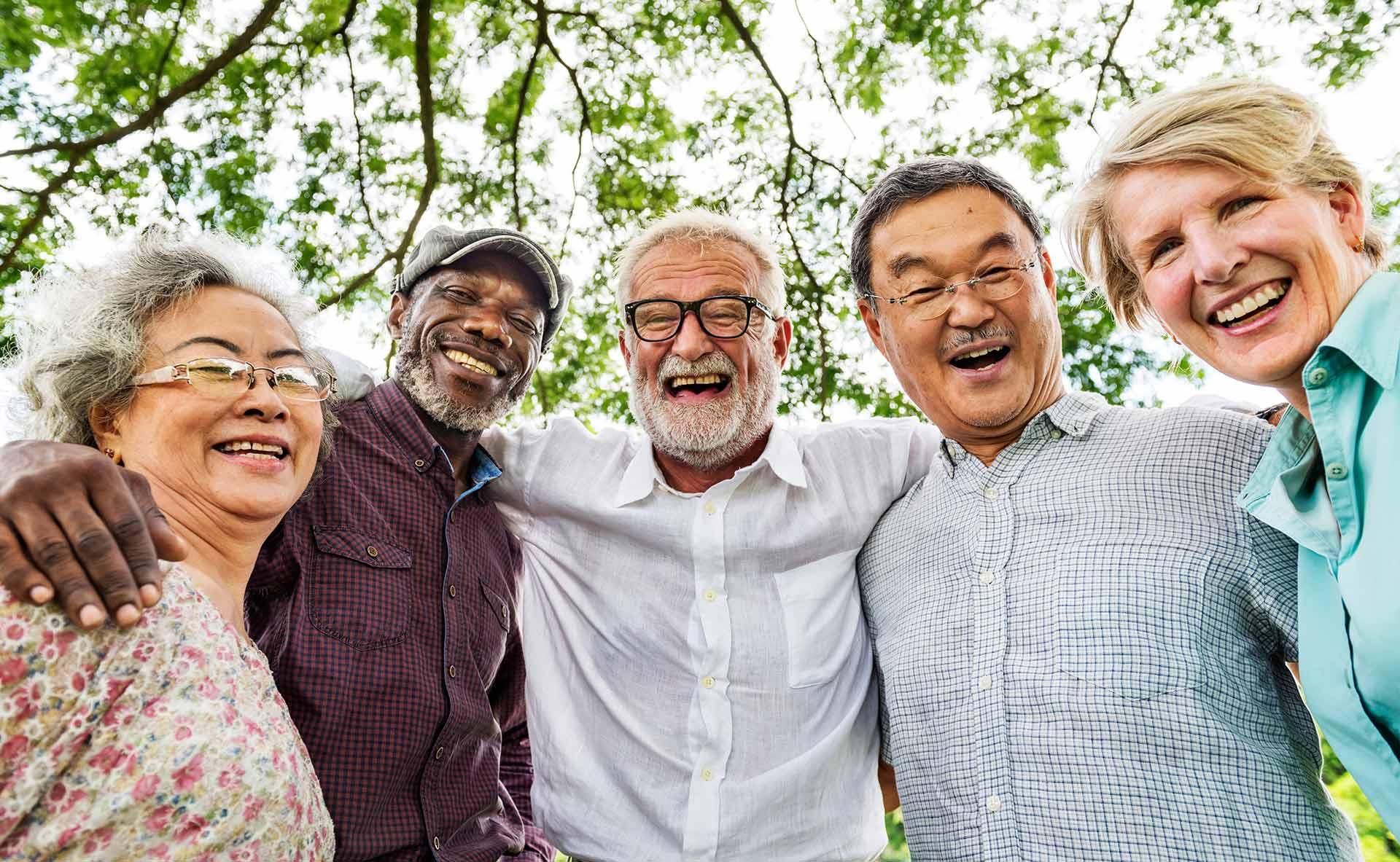 Group of Retired Seniors